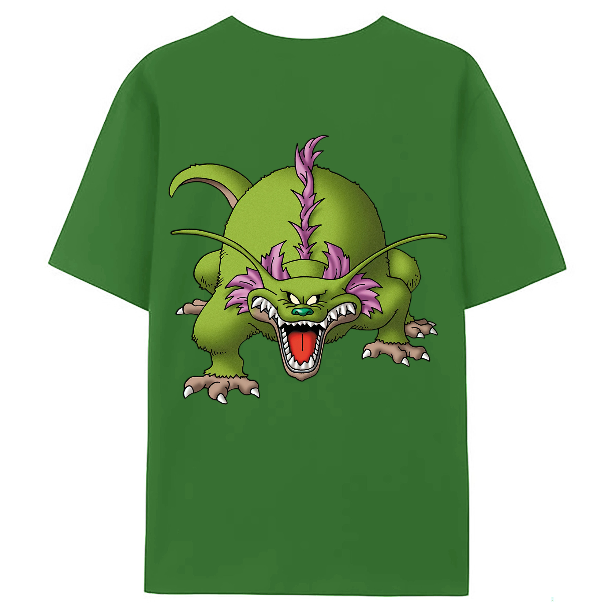 （画像用） ドラゴンクエスト Doragon Kuesuto Dragon Quest レディース半袖Tシャツ(バックプリント)